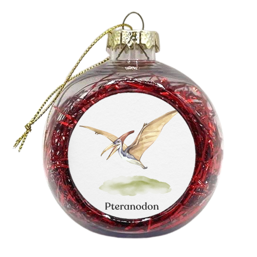 Pteranodon - xmas bauble by Gal Design