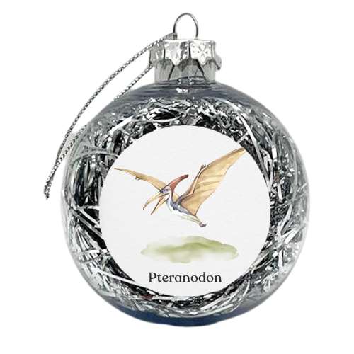 Pteranodon - xmas bauble by Gal Design