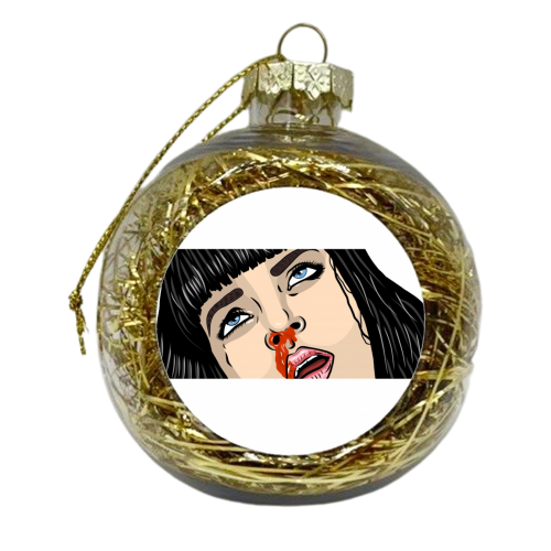 Pulp - xmas bauble by ainsley wilson