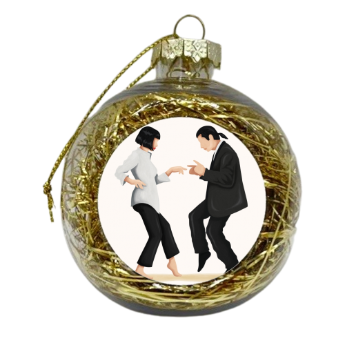 Pulp Fiction - xmas bauble by Nour Tohme