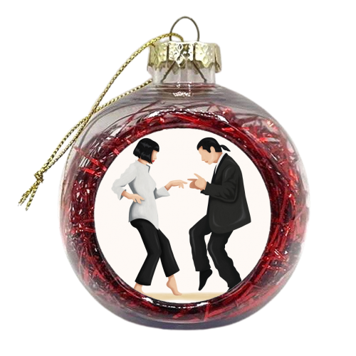 Pulp Fiction - xmas bauble by Nour Tohme