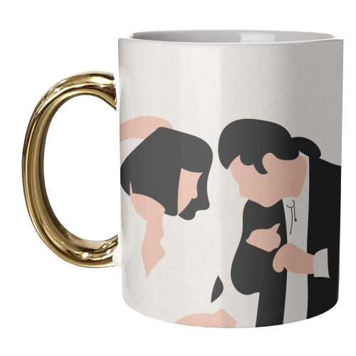 Pulp Fiction Dance Close Up - unique mug by Move Studio