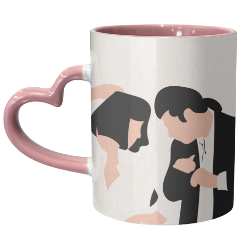 Pulp Fiction Dance Close Up - unique mug by Move Studio