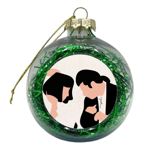 Pulp Fiction Dance Close Up - xmas bauble by Move Studio