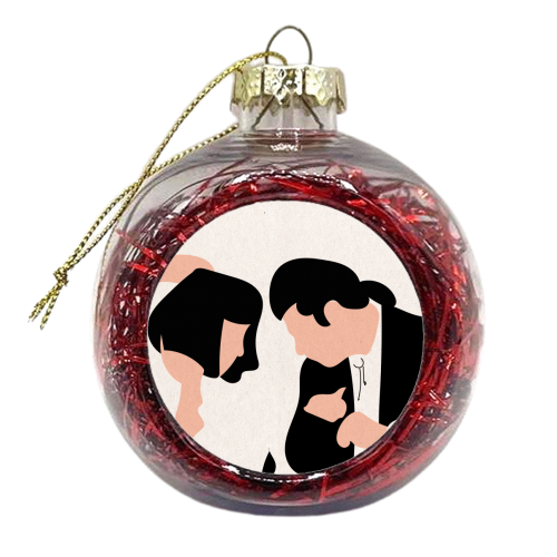 Pulp Fiction Dance Close Up - xmas bauble by Move Studio