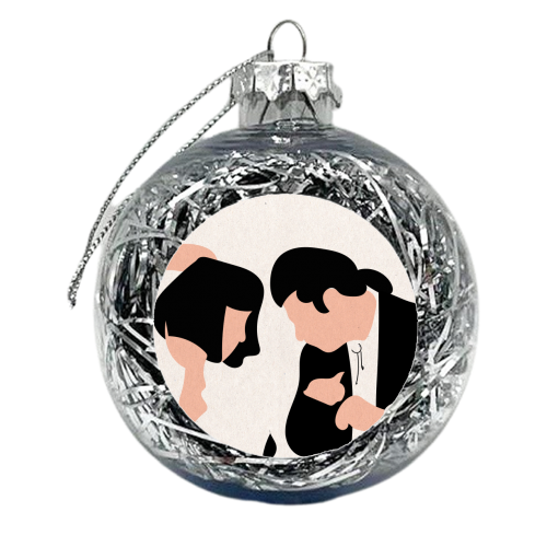 Pulp Fiction Dance Close Up - xmas bauble by Move Studio