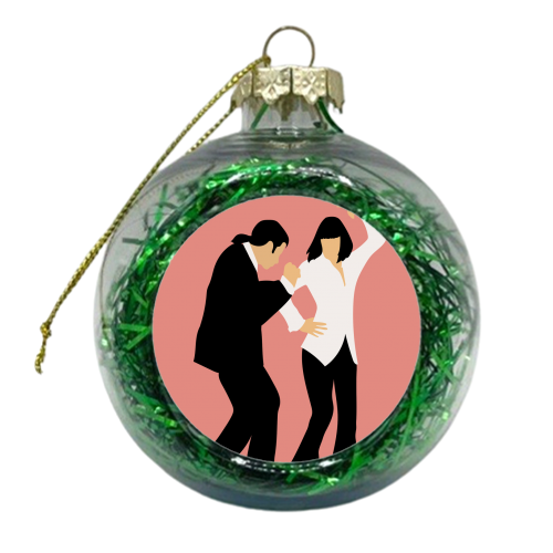 Pulp Fiction Dance Fan Art - xmas bauble by Move Studio