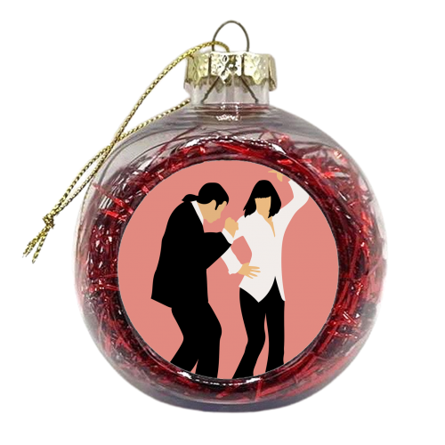 Pulp Fiction Dance Fan Art - xmas bauble by Move Studio
