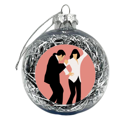 Pulp Fiction Dance Fan Art - xmas bauble by Move Studio