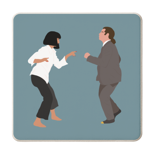Pulp Fiction - personalised beer coaster by Rock and Rose Creative