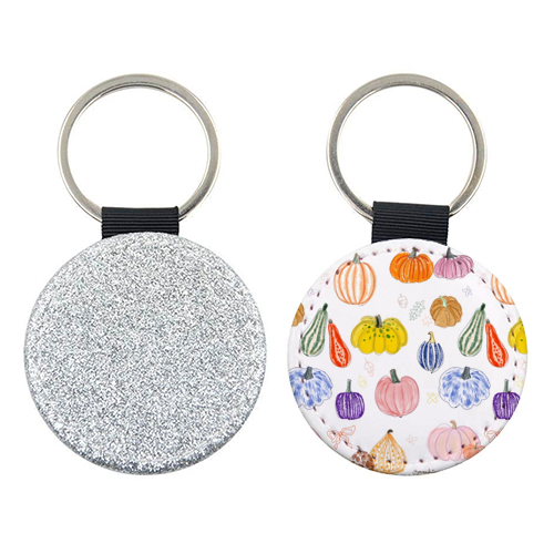 Pumpkin - keyring by Yaz Raja