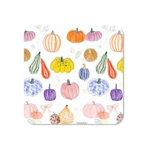 Pumpkin - Magnet by Yaz Raja