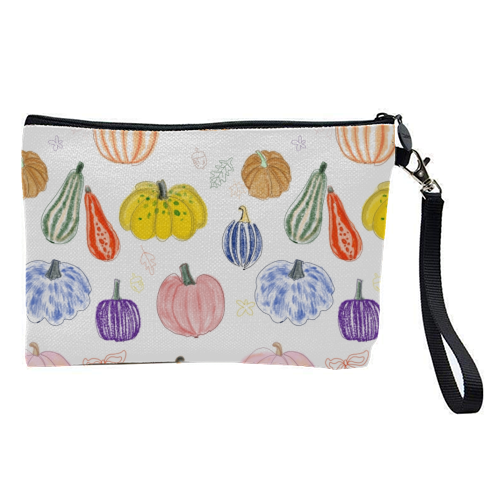 Pumpkin - pretty makeup bag by Yaz Raja