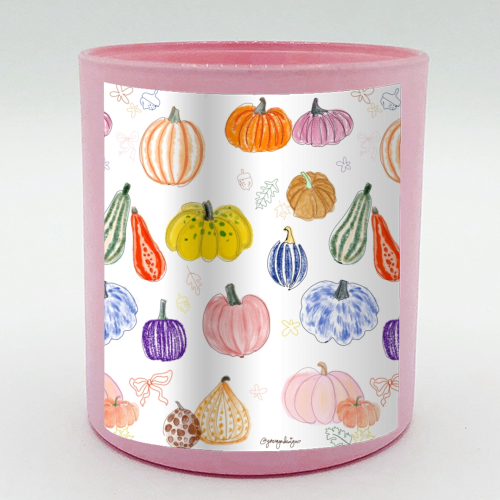 Pumpkin - scented candle by Yaz Raja