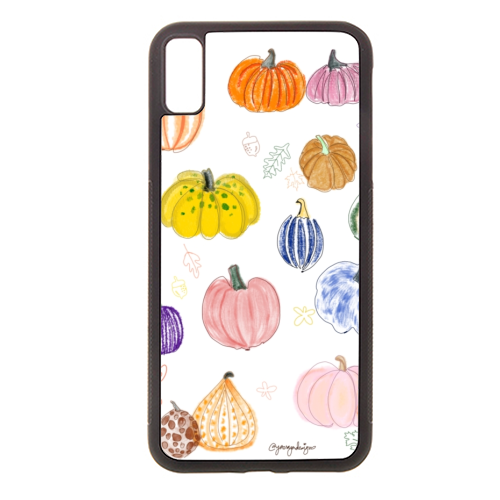 Pumpkin - stylish phone case by Yaz Raja