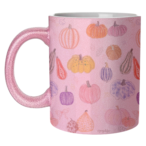 Pumpkin - unique mug by Yaz Raja