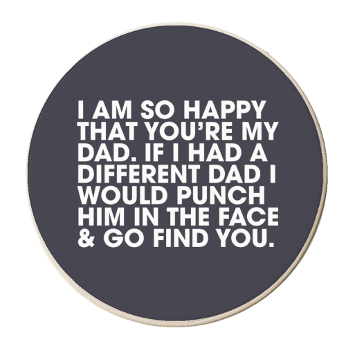 Punch - personalised beer coaster by Pink and Pip