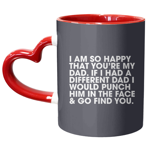 Punch - unique mug by Pink and Pip