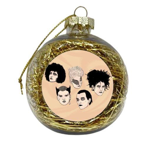Punk Icons - xmas bauble by The Queer Store