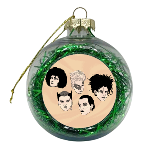 Punk Icons - xmas bauble by The Queer Store