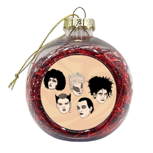 Punk Icons - xmas bauble by The Queer Store