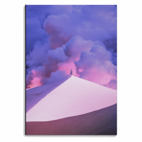 Purple Desert - personalised A4, A5, A6 notebook by taudalpoi