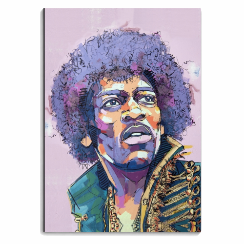 Purple Haze - personalised A4, A5, A6 notebook by Laura Selevos