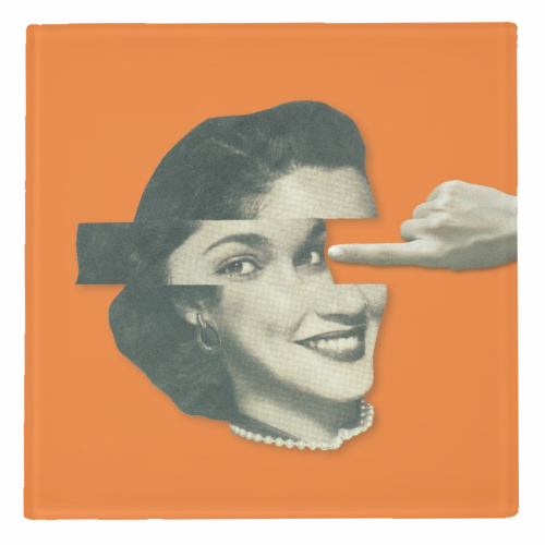 Pushy - personalised beer coaster by OhMC! Designs