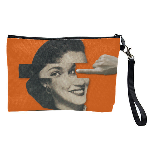 Pushy - pretty makeup bag by OhMC! Designs