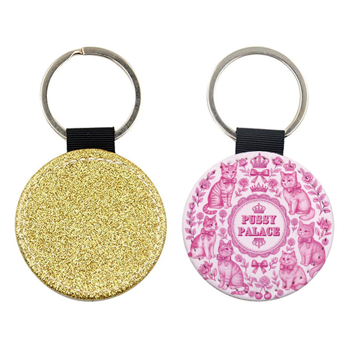 Pussy Palace - keyring by Lilly Rose