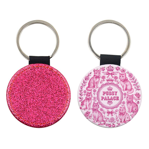 Pussy Palace - keyring by Lilly Rose