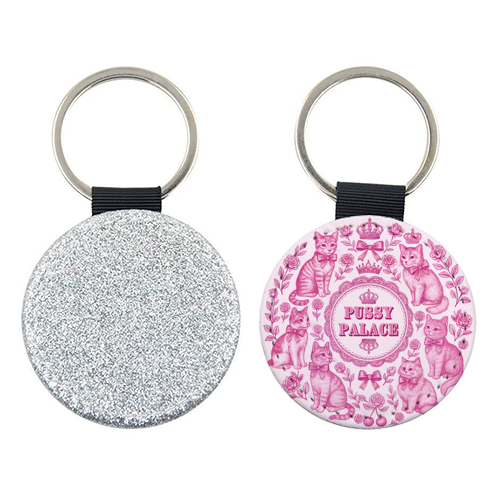 Pussy Palace - keyring by Lilly Rose