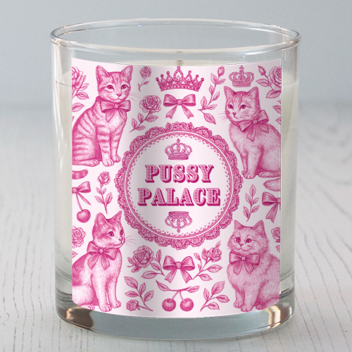 Pussy Palace - scented candle by Lilly Rose
