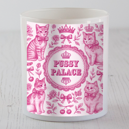 Pussy Palace - scented candle by Lilly Rose