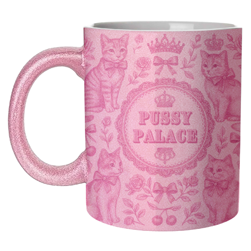 Pussy Palace - unique mug by Lilly Rose