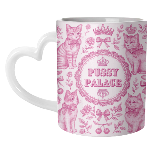 Pussy Palace - unique mug by Lilly Rose
