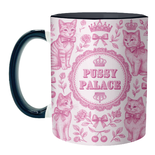 Pussy Palace - unique mug by Lilly Rose