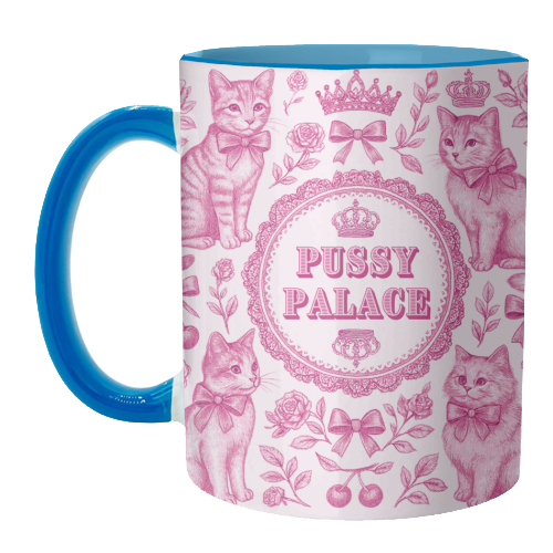 Pussy Palace - unique mug by Lilly Rose