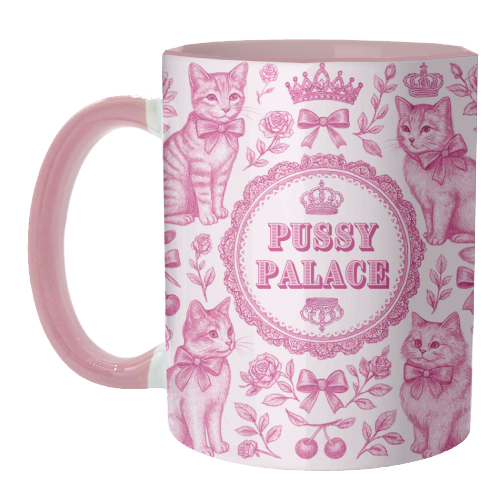 Pussy Palace - unique mug by Lilly Rose