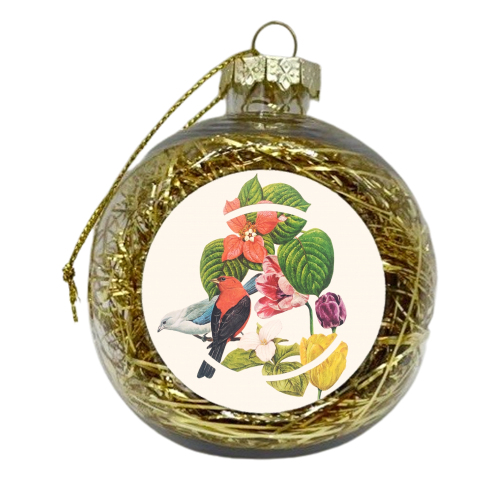 Put a bird on it - xmas bauble by Michael Taylor