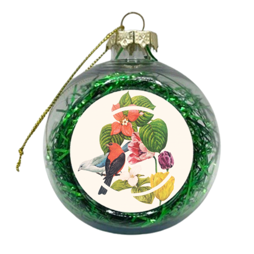 Put a bird on it - xmas bauble by Michael Taylor