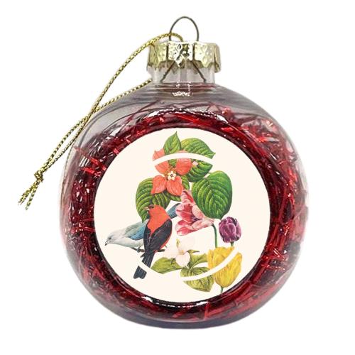 Put a bird on it - xmas bauble by Michael Taylor