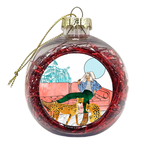 Quality Time - xmas bauble by Uma Prabhakar Gokhale