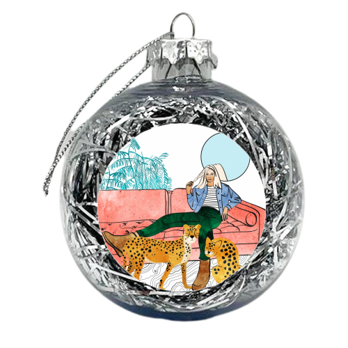 Quality Time - xmas bauble by Uma Prabhakar Gokhale