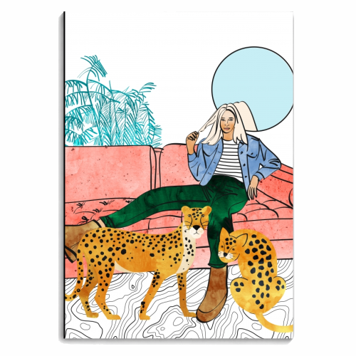 Quality Time - personalised A4, A5, A6 notebook by Uma Prabhakar Gokhale