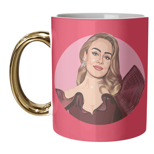 QUEEN ADELE - unique mug by DOLLY WOLFE