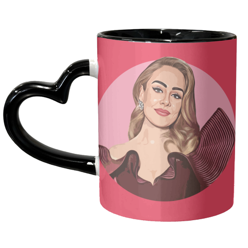 QUEEN ADELE - unique mug by DOLLY WOLFE