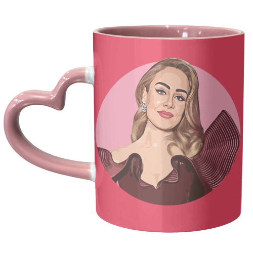 QUEEN ADELE - unique mug by DOLLY WOLFE