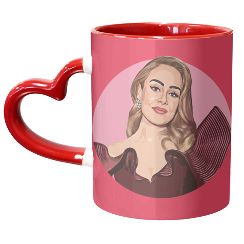 QUEEN ADELE - unique mug by DOLLY WOLFE