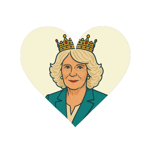 Queen Camilla - Magnet by Ms Doodle